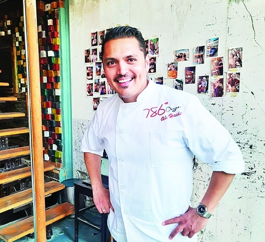 Chef Ali’s pizzeria 786 Degrees has won rave reviews in the US.n