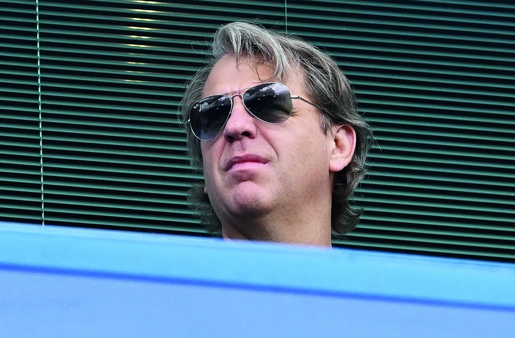 LONDON: Chelsea's new owner Todd Boehly watches a match at Stamford Bridge on May 7, 2022. - AFP