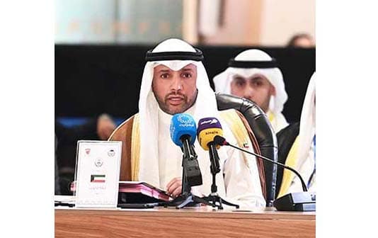 CAIRO: Kuwaiti National Assembly Speaker Marzouq Al-Ghanem attends the inaugural session of the 33rd conference of the Arab Inter-Parliamentary Union on Saturday. - KUNA