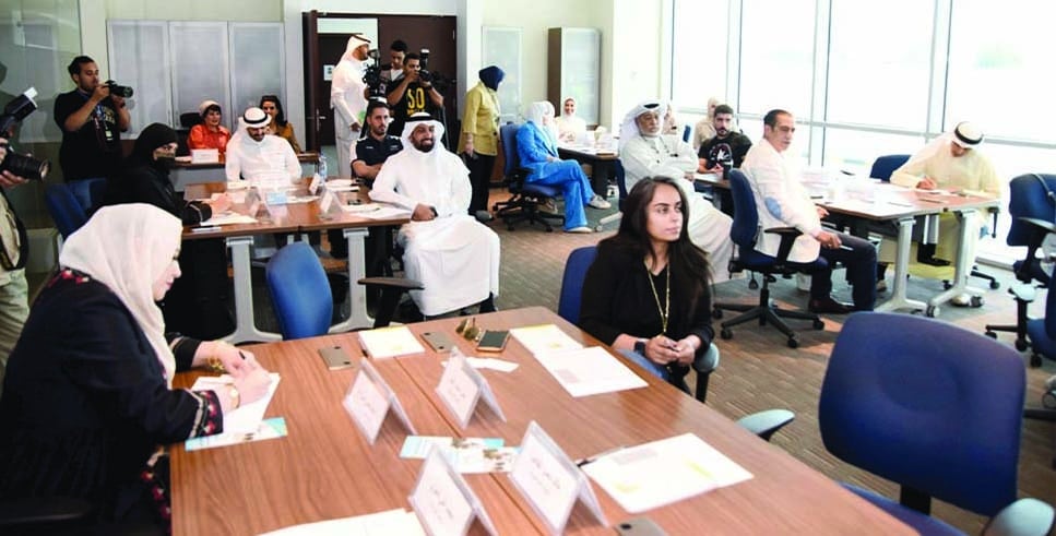 KUWAIT: A general view of participants attending the course. - Photos by Fouad Al-Shaikh