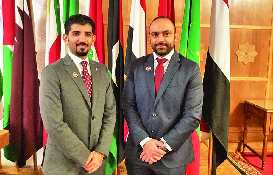 CAIRO: The Kuwaiti delegation participating at the conference. – KUNA