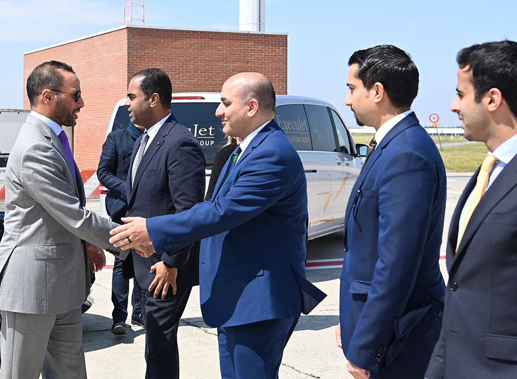 BRUSSELS: National Assembly Speaker Marzouq Ali Al-Ghanem (left) and his accompanying delegation on Saturday wrapped up four-day official visit to the Belgian capital yesterday.