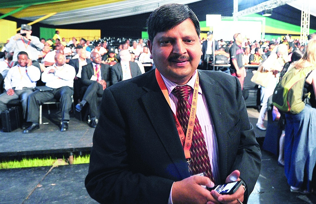 BLOEMFONTEIN, South Africa: File photo shows Atul Gupta attends the 53rd national conference of the African National Congress in Bloemfontein. Two Indian-born businessmen brothers have been arrested in Dubai and are facing extradition to South Africa. - AFP