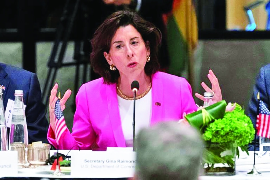 WASHINGTON: US Commerce Secretary Gina Raimondo warned that the global shortage of critical semiconductors is likely to last at least through next year and perhaps longer.