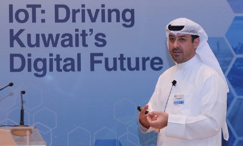 Zain Group and Zain Kuwait Chief Technical Officer Nawaf Al-Gharabally n