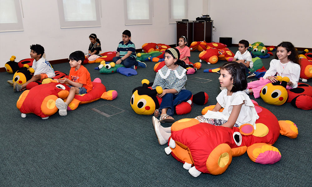 Children fully focused during the NCCAL program