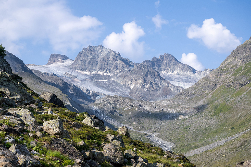 A photo shows the Jamtal Glacier (Jamtalferner) near Galtuer, Tyrol, Austria. – AFP photos