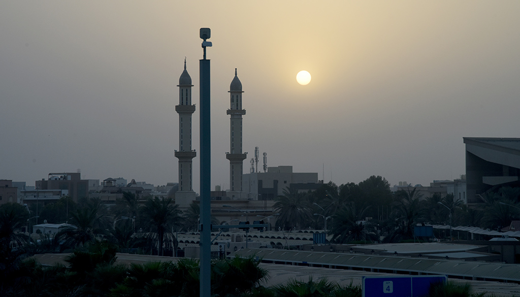 KUWAIT: The sunset seen from a location in Kuwait. - Photo by Fouad Al-Shaikh
