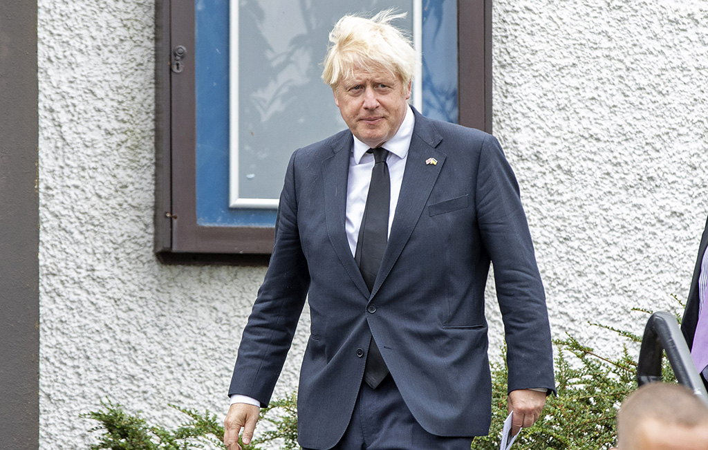 UK's Prime Minister Boris Johnson