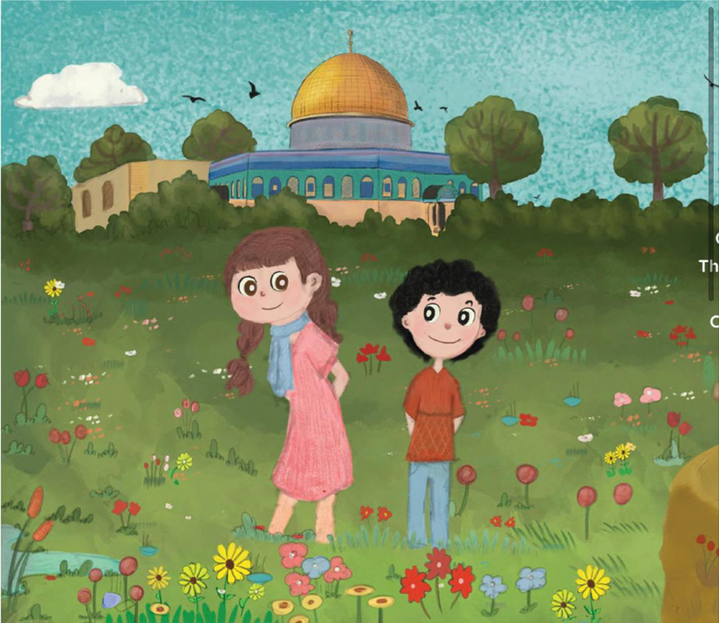 KUWAIT: A page from Noorah Al-Ibraheem's storybook 'If Stars could Talk'.