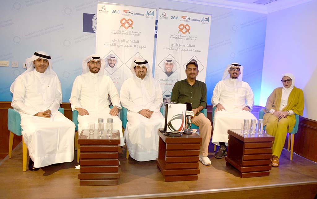 KUWAIT: (From left) Nawaf Al-Kanderi, Bader Al-Yaqoot, Abdulwahab Al-Hajji, Bader bin Ghaith, Mershed Al-Mershed, and Bedour Al-Sumait.