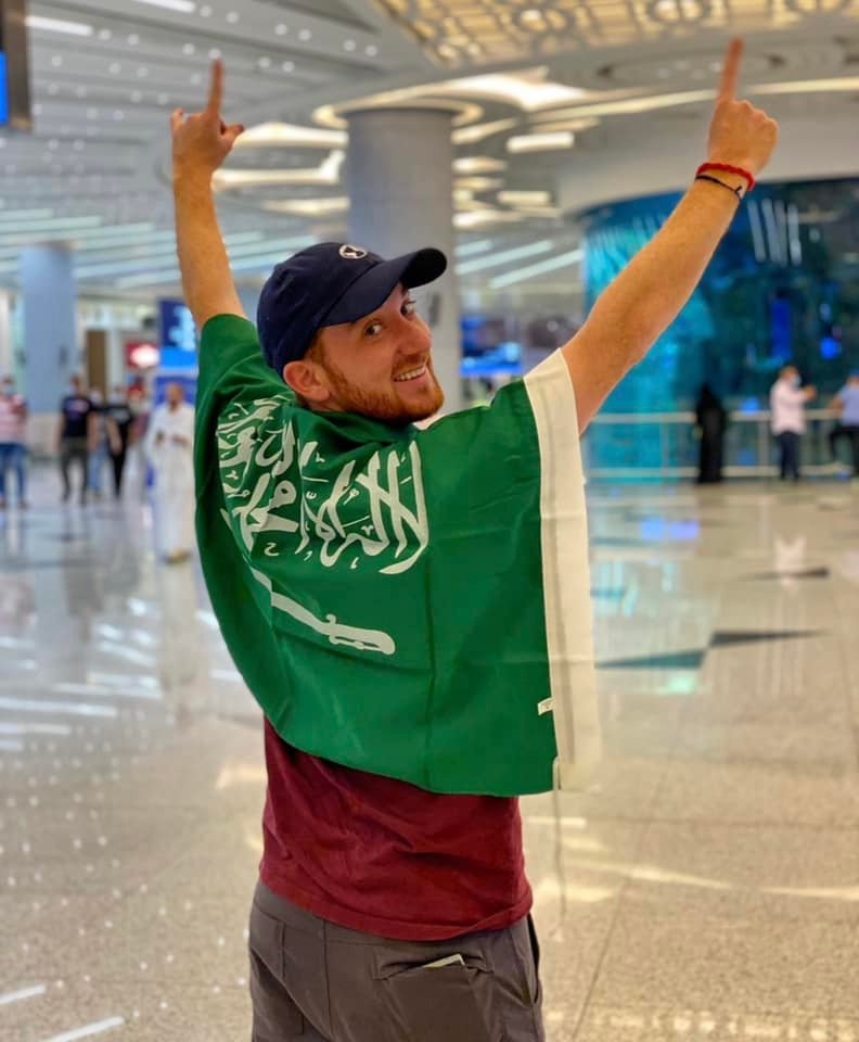 World traveler Drew Binsky lands in Kuwait