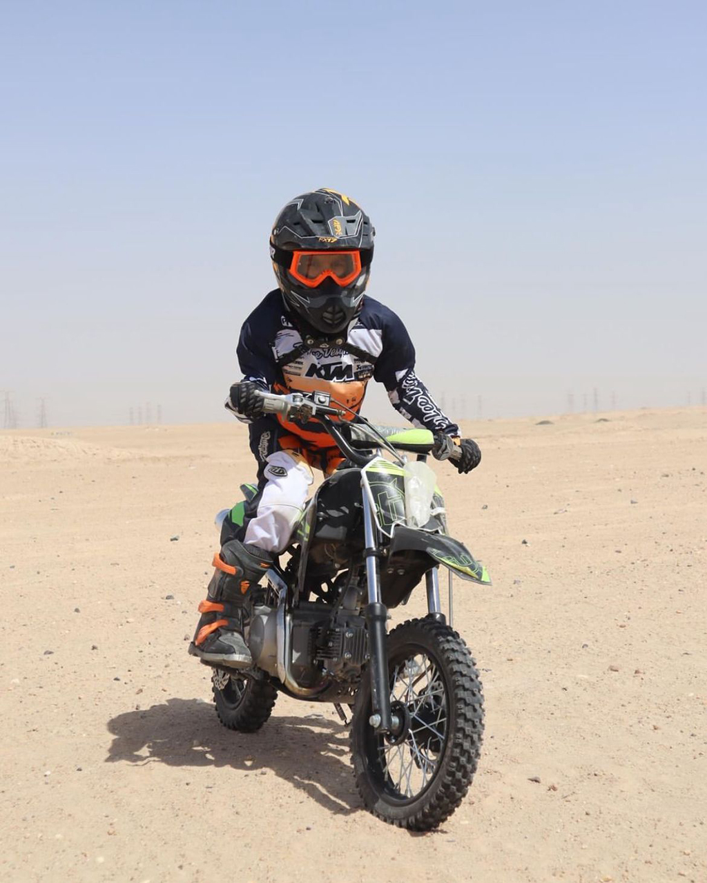 Meet Thunayyan Al-Buloshi, Kuwait's young and aspiring motocross rider