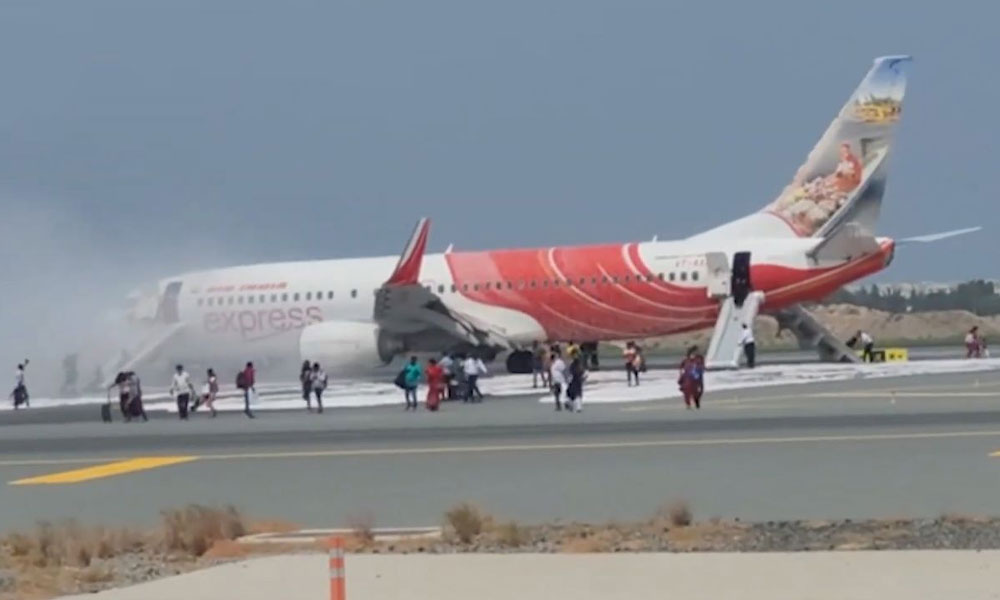 Air India Express flight to Kerala evacuated in Oman after smoke detected