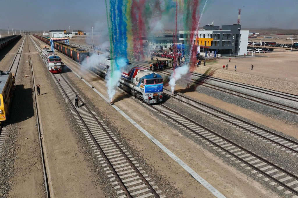 Mongolia has launched a rail line that could help boost coal exports to China to 50 million tons a year, ending a decade-long wait for the crossing. China has stepped up its investment in coal in the face of extreme weather, an economic slowdown and a global fuel crisis. - AFP