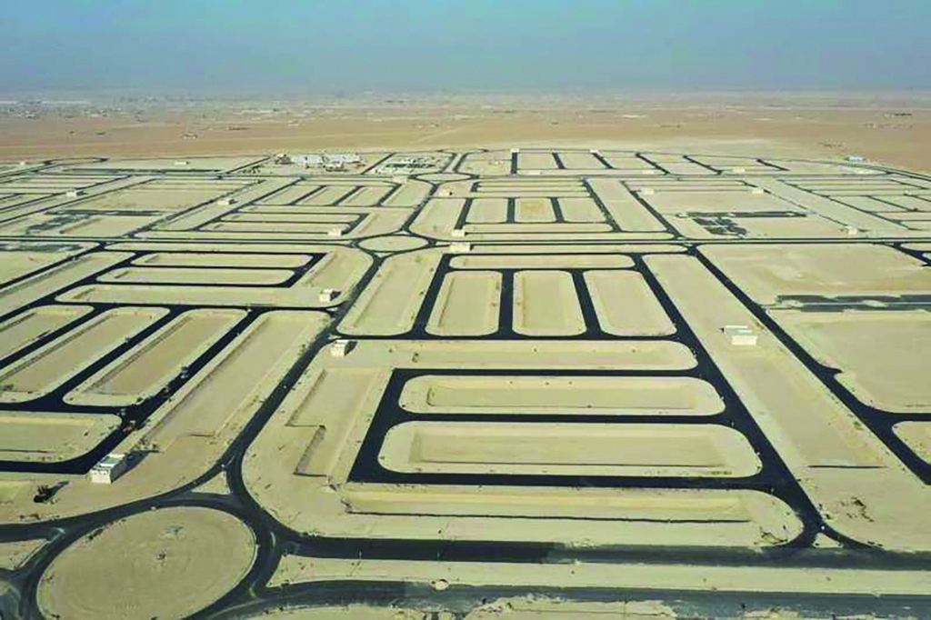 KUWAIT: The infrastructure of a low-cost residential area to house bedoons has been completed.