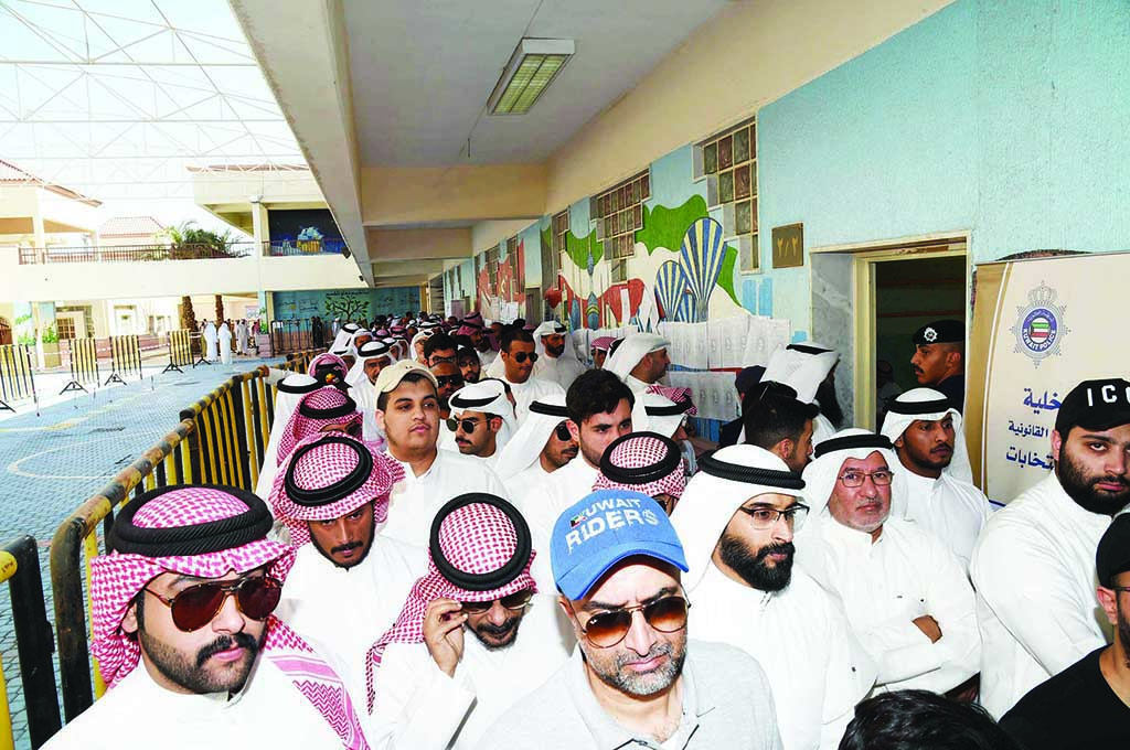 KUWAIT: People vote in the National Assembly elections on Sept 29, 2022. – Photos by Yasser Al-Zayyat and Fouad Al-Shaikh