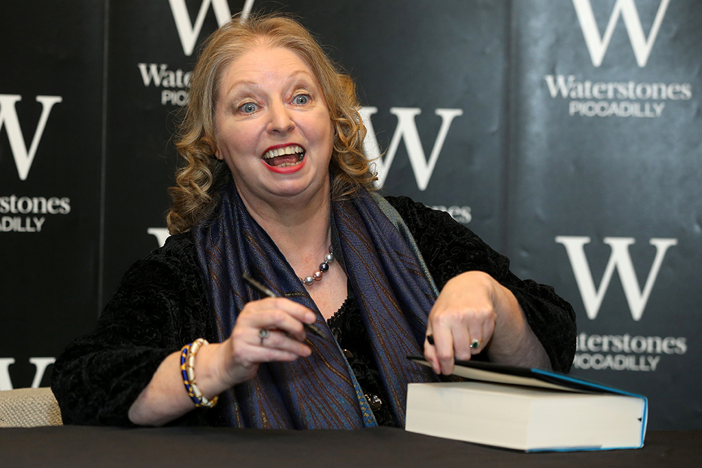 English author Hilary Mantel attends a book signing event in London on March 4, 2020, for her new book 'The Mirror &amp; The Light'.