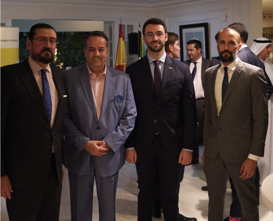 KUWAIT: HE Miguel Moro Aguilar with officials at the launch of the Spanish Business Council Kuwait (SBCK).