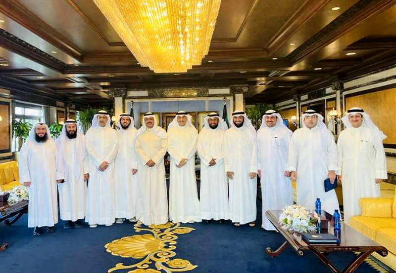 KUWAIT: HH the Prime Minister Sheikh Ahmad Al-Nawaf Al-Sabah meets 10 opposition MPs on Oct 10, 2022.