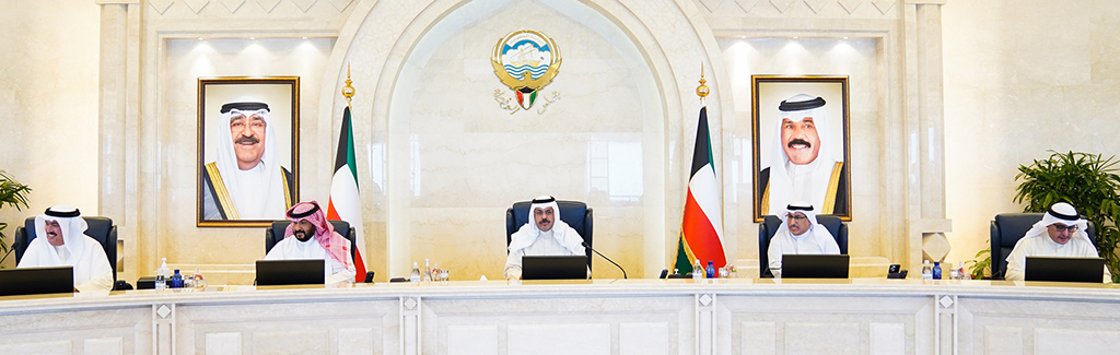 KUWAIT: The Cabinet - chaired by HH the Prime Minister Sheikh Ahmad Al-Nawaf Al-Ahmad Al-Sabah - meets on Oct 1, 2022 before tendering its resignation. - KUNA