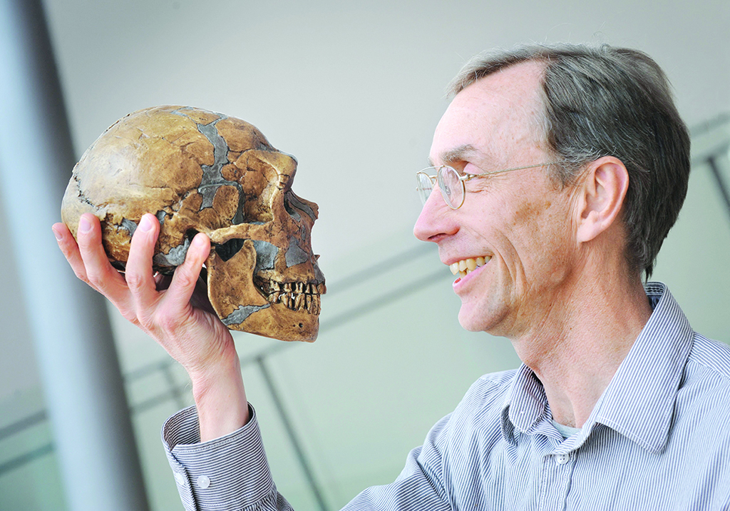 LEIPZIG: This undated handout picture shows Swedish paleogeneticist Svante Paabo. - AFP