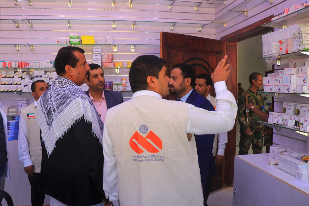 Kuwait’s Al-Rahma International Society opens medical center in Marib.