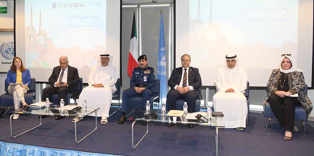 KUWAIT:Members and officials at the session. – KUNA photos