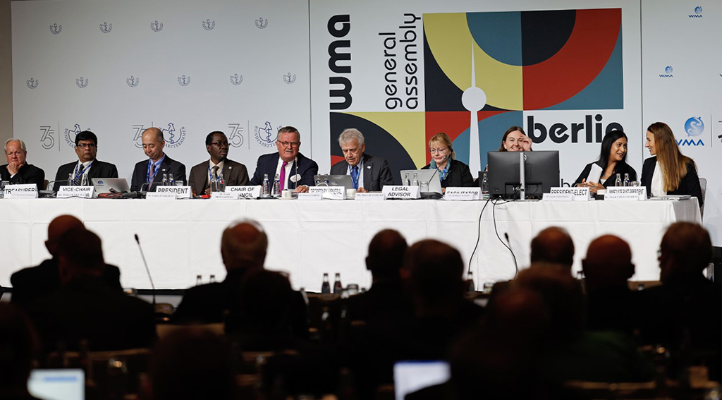 BERLIN: Delegates and representatives at the World Medical Association session.– KUNA