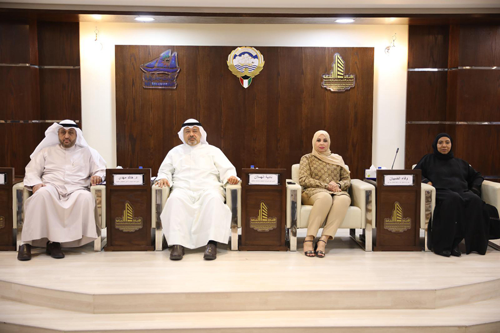 KUWAIT: The officials of general secretariat of the Supreme Council for Planning and Development during the workshop.
