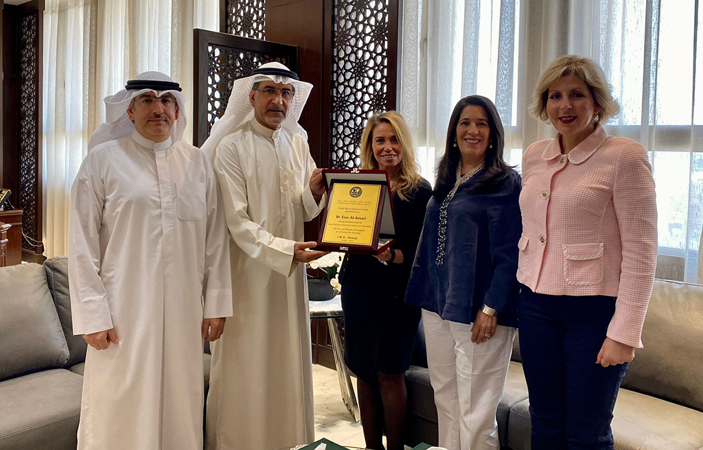 KUWAIT: International Women's Group (IWG) with Dr Issa Al-Ansari and Mohammed bin Reda