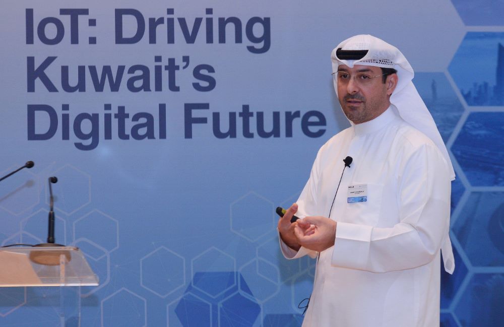 KUWAIT: Zain Group and Zain Kuwait Chief Technical Officer Nawaf Al-Gharabally.