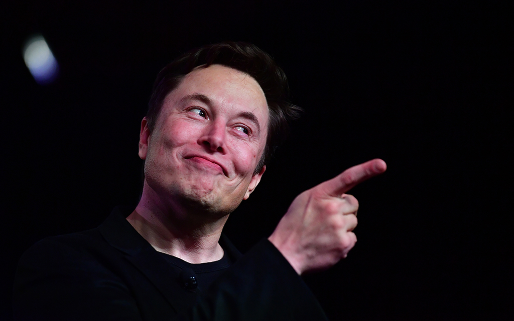 In this file photo Tesla CEO Elon Musk speaks during the unveiling of the new Tesla Model Y in Hawthorne, California. – AFP