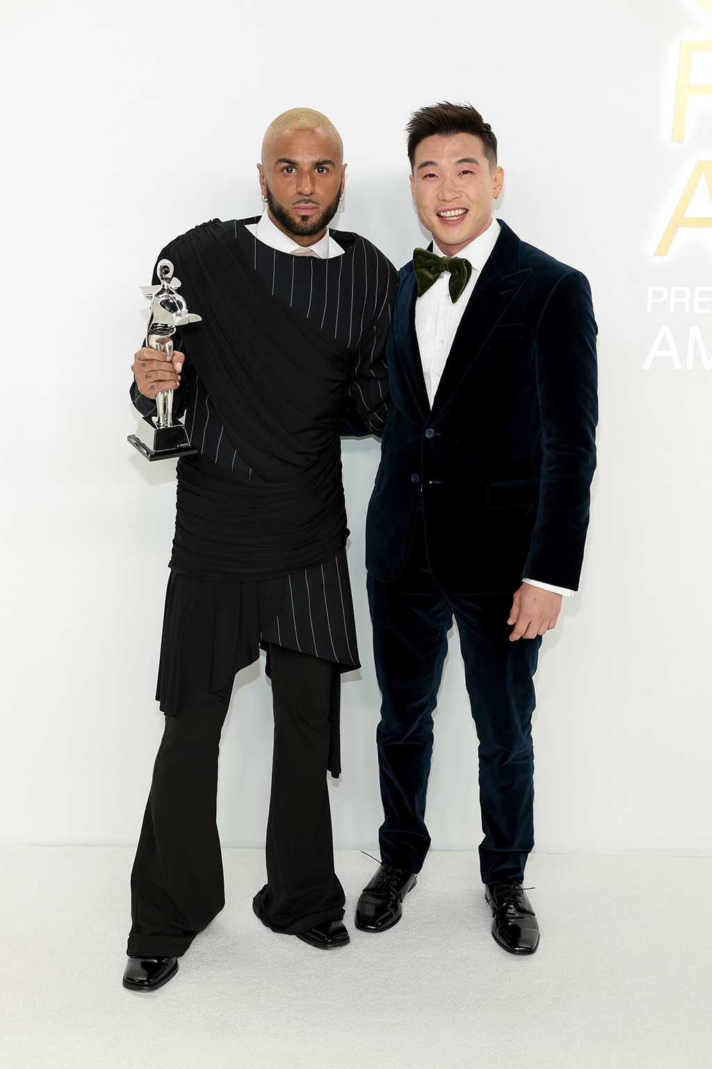Raul Lopez and Joel Kim Booster attend the CFDA Fashion Awards. 
