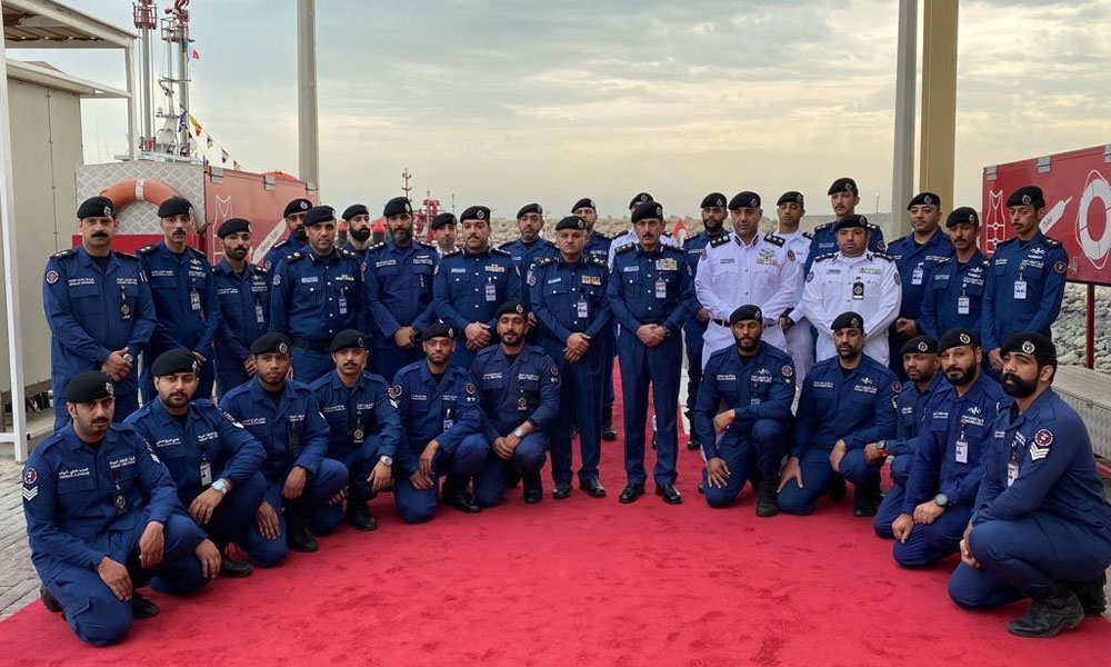 Kuwait Fire, Maritime force heads to Qatar