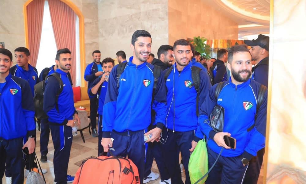 Kuwaiti soccer team arrives in Basra for friendly match with Iraq