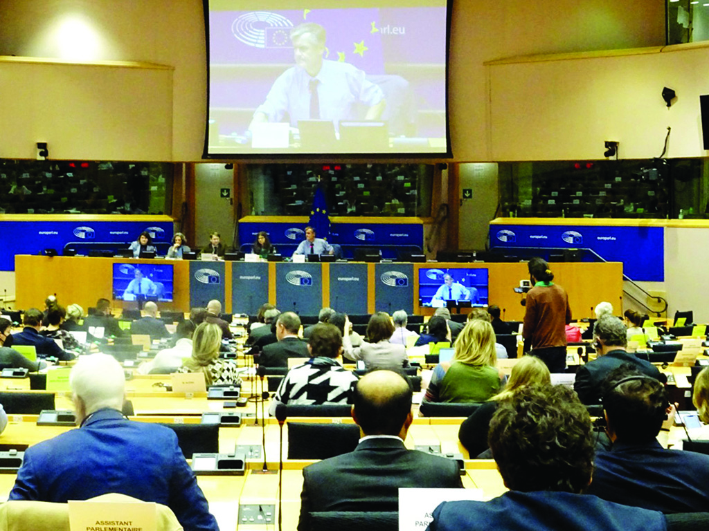BRUSSELS: The European Parliament's committee on civil liberty, justice and interior affairs votes to approve visa-free travel for citizens of Kuwait on Dec 1, 2022. - KUNA