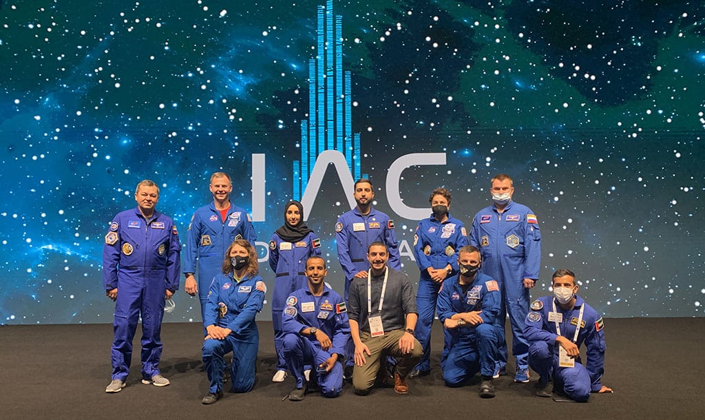 Bader at the International Astronautical Congress in 2021.