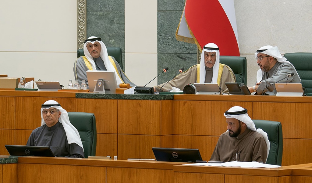 KUWAIT: Lawmaker discuss at the National Assembly on Wednesday. MPs endorsed final accounts of many government, affiliate and independent authorities for the fiscal years, 2018-2019 and 2019-2020. – KUNA photos