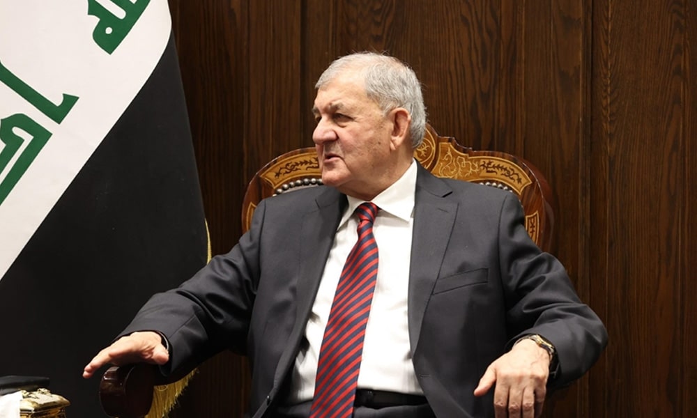 Iraqi President Abdulatif Rashid