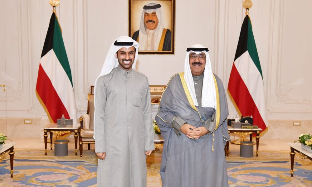Kuwait Crown Prince receives Saad Al-Tami