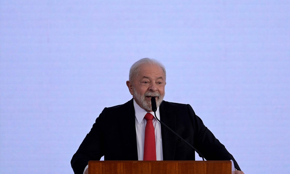 Brazil's President Luiz Inacio Lula da Silva