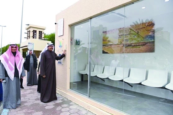 KUWAIT: Hawally Governor and Acting Governor of Asimah Ali Al-Asfar inaugurates the new bus waiting station in Hawally.