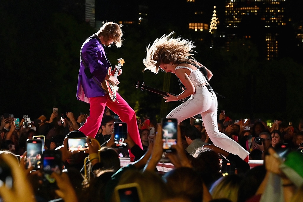 In this file photo Italian band Maneskin performs during the Global Citizen Festival at Central Park in New York.-AFP
