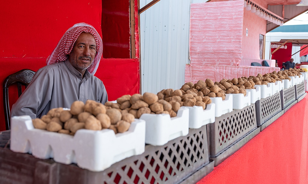 Kuwaiti people, especially Bedouins, adoring truffle in spite of high price.