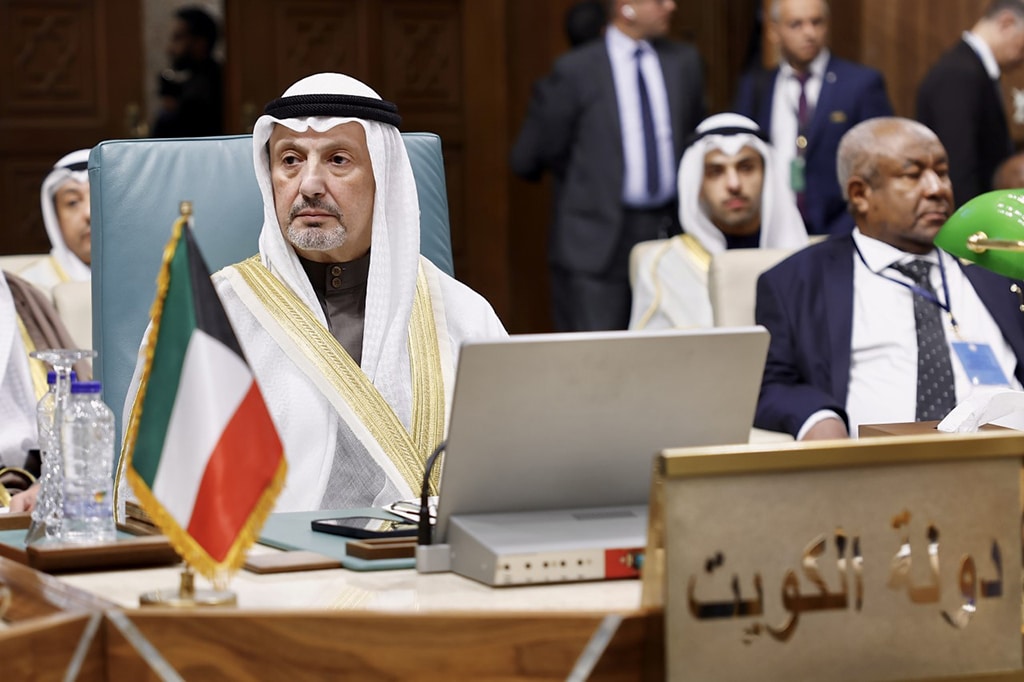 Kuwaiti Foreign Minister Sheikh Salem Al-Sabah.