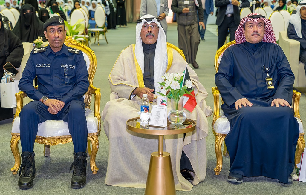 Al-Ahmadi Governorate leaders attend the event.- KUNA