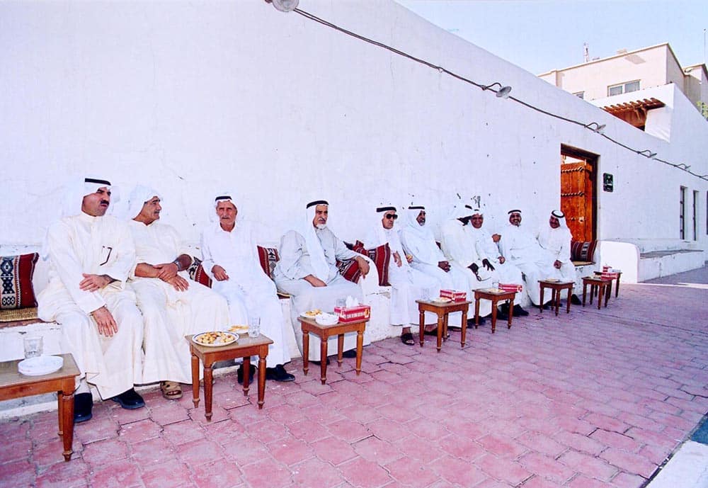 The diwaniya...center for Kuwaiti social life.— KUNA