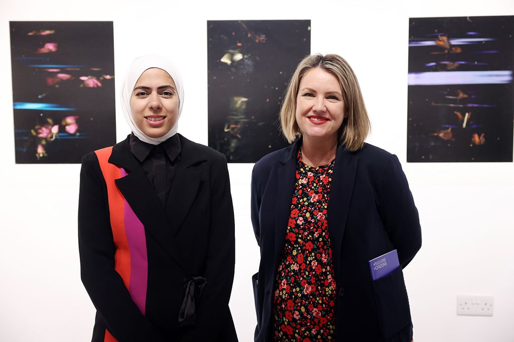 KUWAIT: (From left), Eman Al- Shawaf and Australian Ambassador Mellisa Kelly. - Photos by Yasser Al-Zayyat