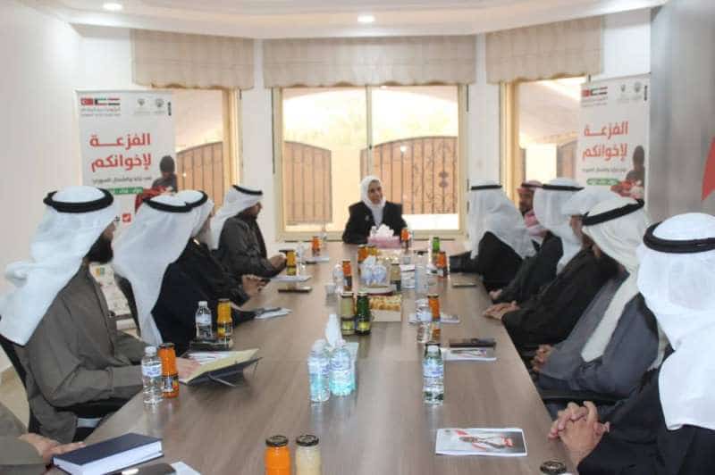 KUWAIT: Social Affairs and Social Development Minister May Al-Baghli in conversation with officials of charity organizations.
